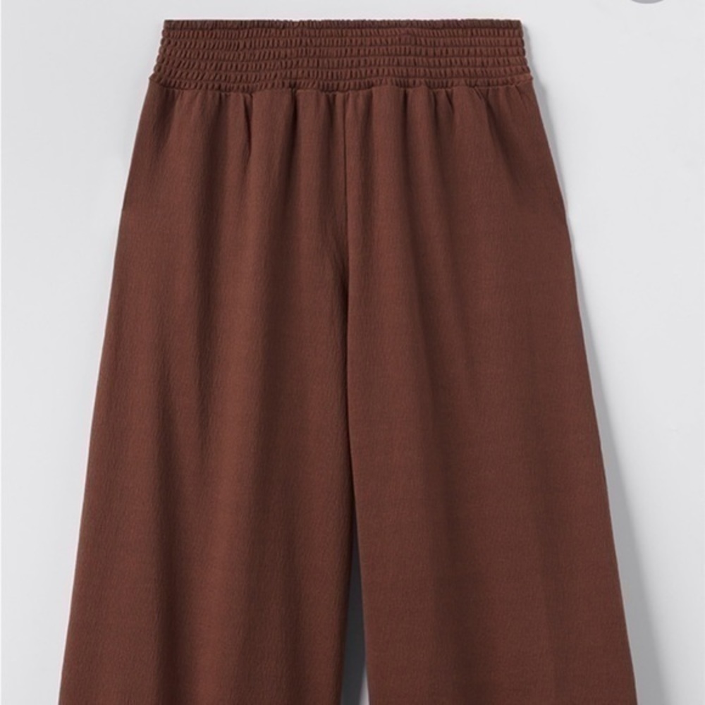 Alice Textured Wide Leg Cropped Pants - Picture 5 of 6